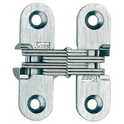 SOSS Cabinet Style Invisible Hinge, 3/4″-1″ Door Thickness, US32D 203SSUS32DPB
